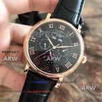 Perfect Replica Patek Philippe Grand Complications Moon Watch Rose Gold